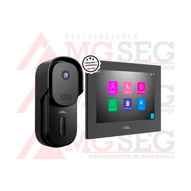 01 VÍDEO PORTEIRO VP7 TOUCH WIFI AGL
