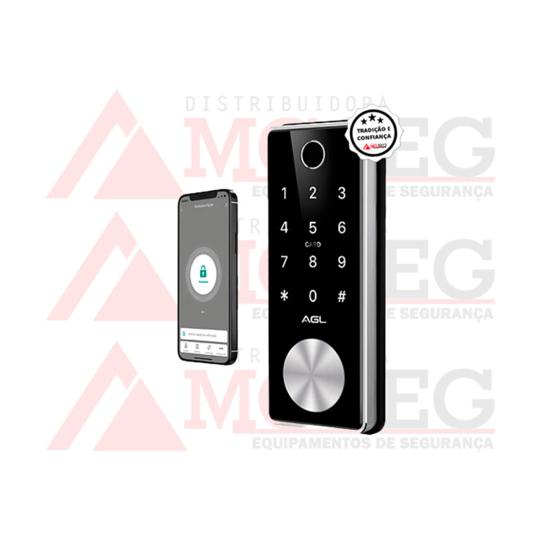 Fechadura Digital T12 bluetooth AGL