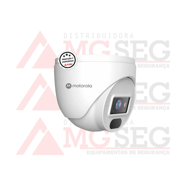 Câmera Bullet IP 2MP metal e plástico